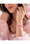 Design Handmade Natural Stone Pink Rose Quartz Women's Bracelet (8mm) - 2