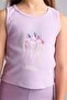 Kpop - Demon Hunters Crew Neck Lilac Tank Top Girls' H9480A826Hs - 7
