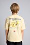 Pokémon Licensed Oversized Back Printed Crew Neck Short Sleeve T-Shirt for Boys H8304A826Au - 6