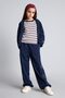 School Cotton Baggy Fit Star Printed Pocketed Sweatpants Girls H9740A826Au - 2