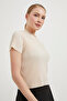 Women's Pleated Short Sleeve Summer Stone Crop Blouse