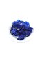 Royal Blue 30X20 mm Hollow Out Oval Acrylic Beads (4 Pieces) - 2