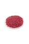 6X2 mm Red Tube Beads 100 Gr