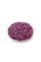 6X2 mm Crystal Dark Fuchsia Tube Beads 90 Gr