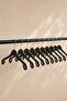 10-Piece Plastic Clothes Hanger Wide - 4