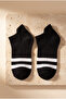 Men's Stripe Detailed 5-Piece Booties Socks - 6