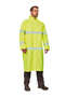 Gordon Yellow Long Raincoat Reflective
