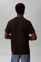 Men's Brand Logo T-Shirt, Suitable for Daily Use, Black - 2