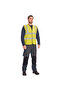 Lynx Plus Visibility Vest Yellow - 2