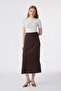 Etk-0160 Traphy Skirt 42-52 Brown Skirt 0160 - 3