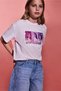 100% Cotton Kpop - Demon Hunters Oversized Crew Neck Short Sleeve T-Shirt for Girls H7335A826Sm - 3