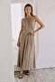 Belted Dress - Camel - 4