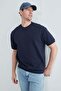 Crew Neck Embroidered Pique T-Shirt - 5