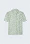Embroidered Short Sleeve Shirt - Mint - 5
