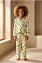 Boy's Dinosaur Patterned Boxed Pajama Set - 3