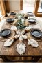 Set of 6 Leather Napkin Rings – Snap Napkin Rings, Elegant Tableware Accessory for Parties & Everyday Use - 5