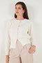 Premium Comfort Fit Round Neck Crop Knitwear Cardigan Cardigan 680Hi00164 - 6