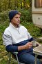 Color Block Regular Fit Half Zipper Stand Collar Sweat Men's Sweat 5905719