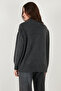 Premium Oversize Fit Turtleneck Soft Textured Knitwear Sweater Sweater 680Kz00469 - 7
