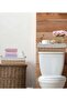 Set of 2 Rectangular Woven Storage Baskets with Washable Liners, Paper Rope Straw Rattan Baskets - 7