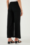Waist Tied Relaxed Fit Crinkle Fabric Trousers Pants 5869016 - 7