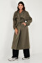 Cotton Oversized Double-Breasted Collar Sleeve Epaulettes Windbreaker Trench Coat Trench Coat 6839637 - 3