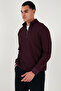 Cotton Regular Fit Half Zipper Stand Collar Sweat Men's Sweat 5905716 - 5