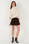 Premium Oversize Fit Turtleneck Soft Textured Knitwear Sweater Sweater 680Kz00469 - 4