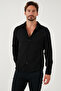 Men's Shirt - Ribbed, Snap Button, Regular Fit, Cf25W 128996 - 6