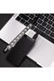 مصباح كتاب USB LED فضي اللون مصنوع من مادة معدنية مزود بـ 10 مصابيح LED مرنة ليلية لأجهزة الكمبيوتر المحمولة - 3