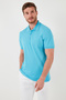 Cotton Regular Fit Buttoned Polo Collar 4-Pack t Shirt Men's Polo Collar t Shirt 590211827S4 - 4