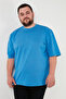 Cotton Regular Fit Large Size T Shirt Men's T SHIRT5902365B - 4