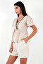 Cotton Regular Fit Embroidered Tassel Blouse BLUZ 611BZ0282 - 2