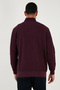 Cotton Regular Fit Half Zipper Stand Collar Sweat Men's Sweat 5905716 - 7