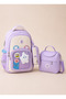 Premium Girls' 3-Piece School Bag Set Primary School Bag Lunch Bag