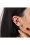 Sade Altın Halka Piercing - 7
