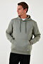 Regular Fit Hooded Kangaroo Pocket Fleece Lined Soft Sherpa Sweat Men's Sweat 5905281 - 7
