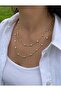 Oval Pattern Wrapped Necklace