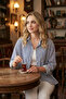 Cotton and Linen Blended Regular Fit Striped Shirt Shirt 6777961 - 2