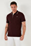 Cotton Regular Fit Stripe Detailed Buttoned Polo Collar 5 Pack t Shirt Men's t Shirt 5902118 - 2