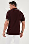Cotton Regular Fit Stripe Detailed Buttoned Polo Collar 5 Pack t Shirt Men's t Shirt 5902118 - 7