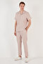 Waist-Tied Pocket Regular Fit Trousers Men's PANT CF24S617849