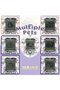 White Kids Electronic Pets Game Tamagotchi Handheld Game Console Toy in Russian Original German Span - 5