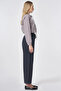 Elastic Comfortable Cut Pants Anthracite - 5