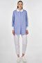 Wide Cuffed Cotton Basic Tunic Airman Blue - 3