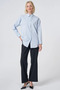 Buttoned Cotton Basic Shirt Ice Blue - 2