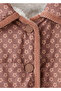 Düğmeli kapitone anorak - 6