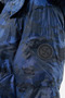 Camouflage Pattern Goose Feather Filled Coat Navy Blue - 4