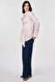 100% Cotton Tunic with Metal Accessories Powder - 2