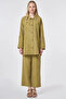Patterned Modal Double Suit Khaki - 2